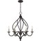 Quoizel Dupont Chandelier 6 Light Old Bronze DUP5025OZ - alternate 1